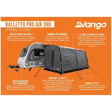 Predstan Vango Balletto Pro Air 390