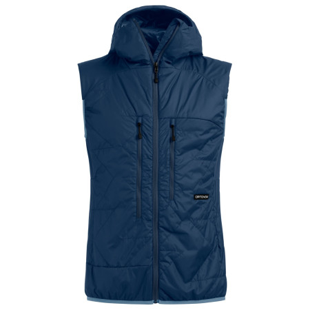 Pánska vesta Ortovox Venet Swisswool 60 Vest modrá Blue Nunatak
