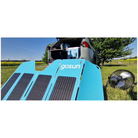 Ventilátor GoSun Breeze 12V solárny + 12V ventilátor