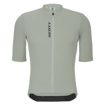 Pánsky cyklistický dres Scott Jersey M's Pro SS sivá spray grey