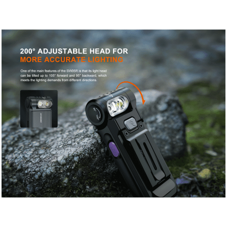 Vrecková baterka Fenix SW05R-UV