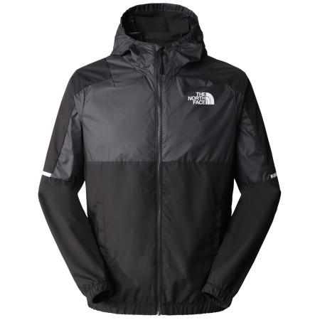 Pánska bunda The North Face Ma Wind Full Zip čierna/sivá TNF BLACK/ASPHALT GREY