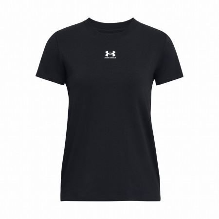 Dámske tričko Under Armour Off Campus Core SS čierna Black/White
