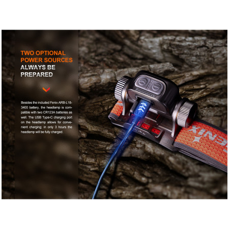 Čelovka Fenix HM65R-T V2.0