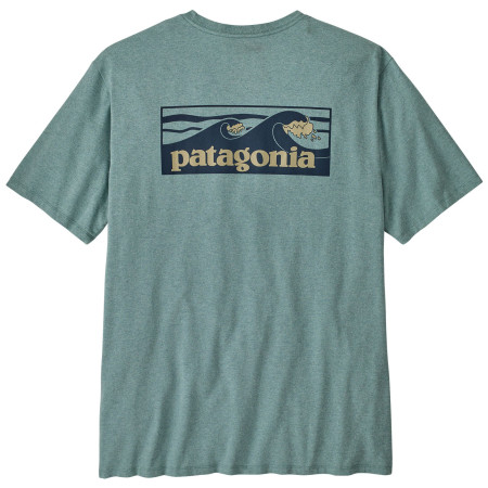 Pánske tričko Patagonia Men's Boardshort Logo Pocket Responsibili-Tee