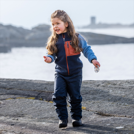 Detská mikina Didriksons Anten Kids Fullzip 2 Winter Blue