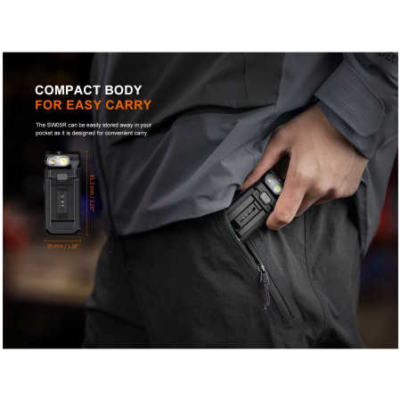 Vrecková baterka Fenix SW05R-UV