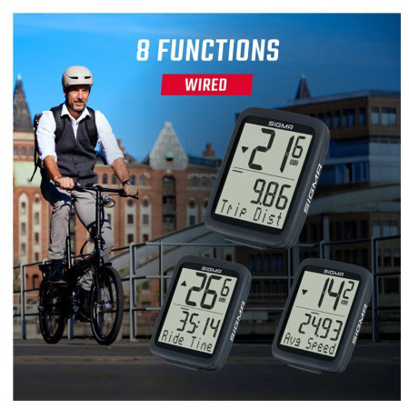 Cyklocomputer Sigma BC 8.0 WR