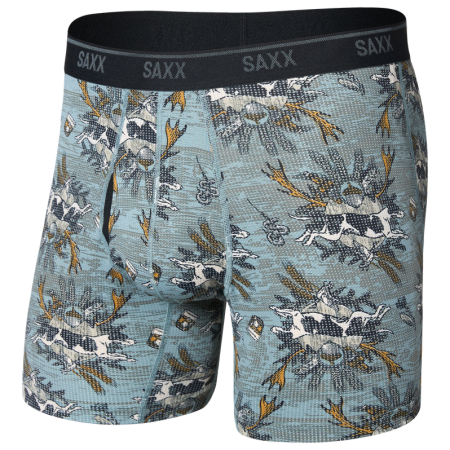 Boxerky Saxx Quest Quick Dry Mesh Boxer Brief Fly