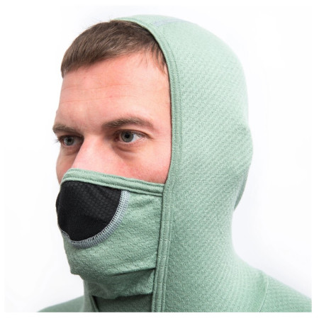 Pánske funkčné tričko Sensor Merino DF dl. rukáv s kapucňou