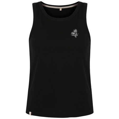 Dámsky top MOOA Merino Lyolite Edelweiss 150 čierna black