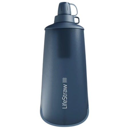 Filtračné fľaša LifeStraw Peak Squeeze Bottle 1L modrá Mountain Blue