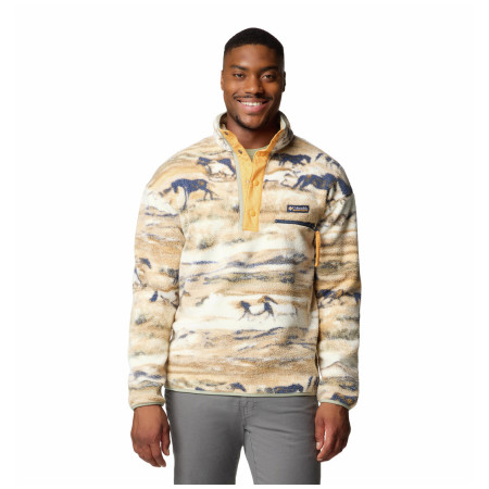 Pánska mikina Columbia Helvetia™ II Printed Half Snap Fleece