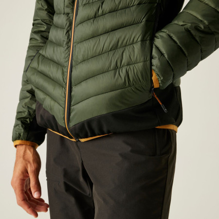 Pánska bunda Regatta Leedre Hybrid