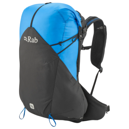 Turistický batoh Rab Syclon XP 30 čierna/modrá black/maya blue/BMB