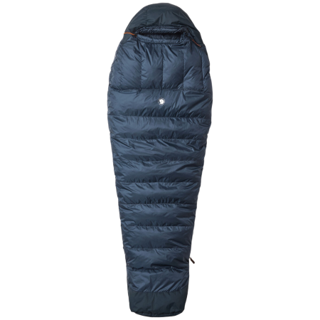 Páperový spacák Fjällräven Keb Three Seasons Long modrá Navy