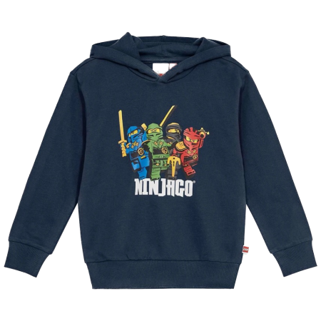 Detská mikina Lego Wear Lwsian 111 Dark Navy tmavomodrá Dark Navy