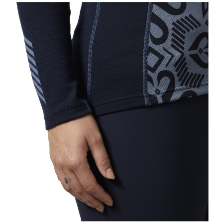 Dámske funkčné tričko Helly Hansen W Lifa Merino Midw Gra 1/2 Zip