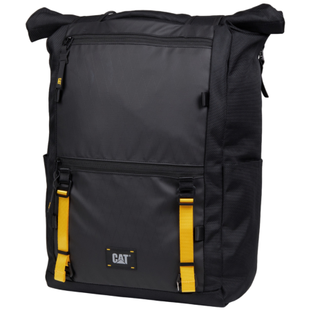 Mestský batoh Caterpillar Signature Utility X Rolltop čierna Black