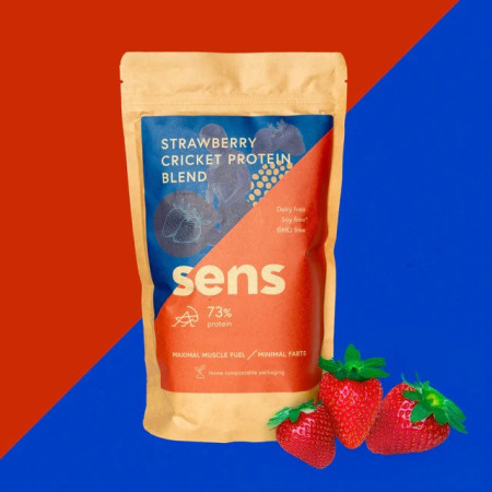 Proteín drink Sens Shake blend - jahodový 455g
