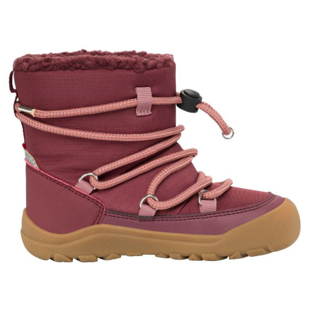 Detské zimné topánky Viking Outdoor Footwear Birch Barefoot Warm WP Pull-on Wine