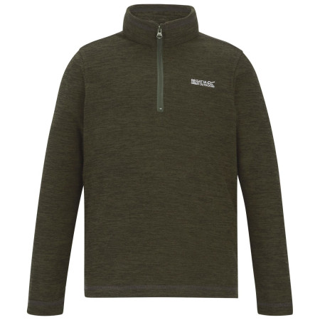 Detská mikina Regatta Hot Shot Marl Dark Khaki zelená Dark Khaki