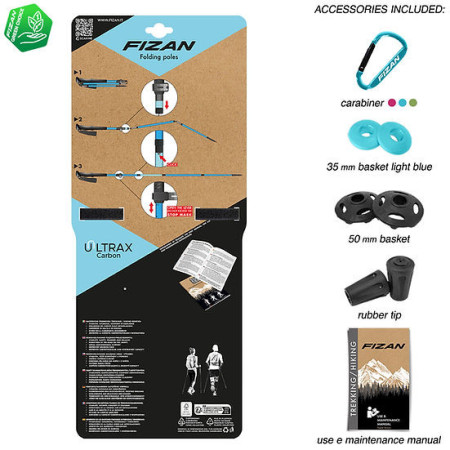 Trekové palice Fizan Ultrax Carbon