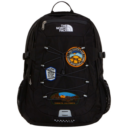 Batoh The North Face Borealis Classic Patch čierna TNF Black/Asphalt Grey/