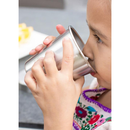 Sada nerezových pohárikov Klean Kanteen Steel Cup 296 ml