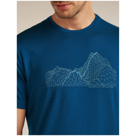 Pánske funkčné tričko Icebreaker Merino Blend 125 Cool-Lite™ Sphere SS Tee Beta