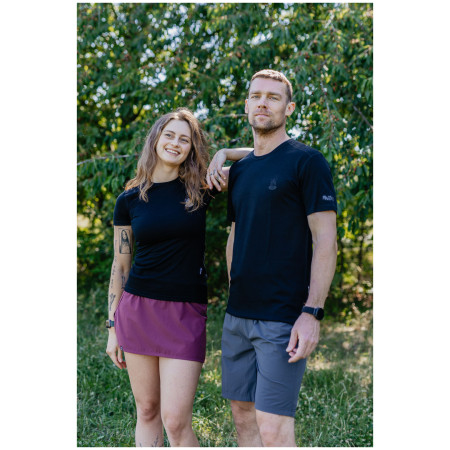 Pánske tričko Zulu Merino Fire 160 Short Comfy