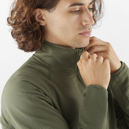 Pánske funkčné tričko Salomon Essential Lightwarm HZ M