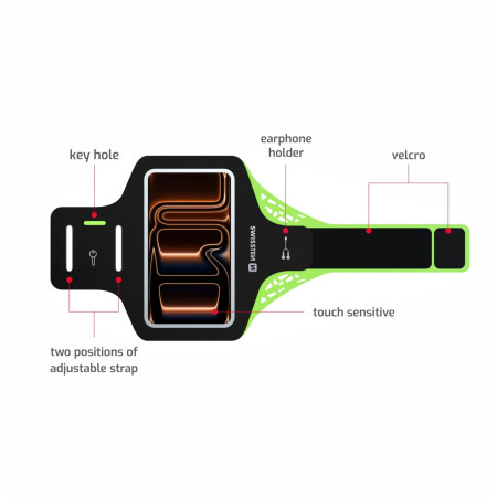 Puzdro na telefón Swissten Armband Case 7.0"