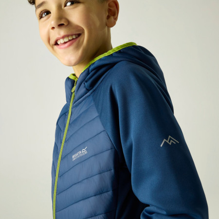 Detská bunda Regatta Junior Andreson Hybrid Aviator Blue