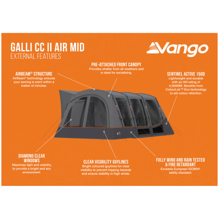 Predstan Vango Galli CC II Air Mid