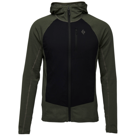 Pánska funkčná mikina Black Diamond M Coefficient Lt Hybrid Hoody