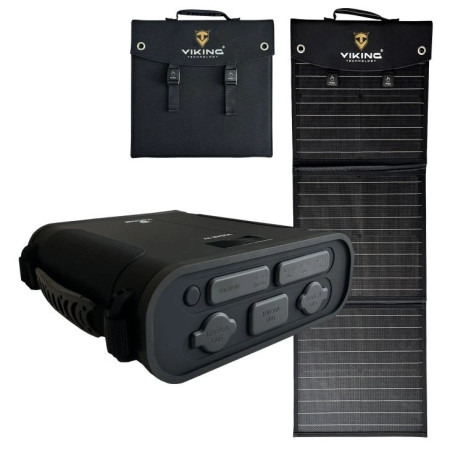 Set Viking Technology Set Viking Technology powerbanka Viking VIDAR IV a solárny panel Viking L60 PD