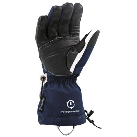 Pánske lyžiarske rukavice SnowLife Capricorn DT Eco Glove tmavomodrá navy/white/black