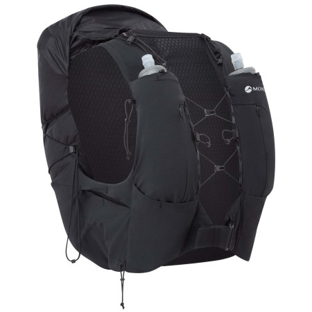 Bežecká vesta Montane Gecko Vp20+ čierna BLACK