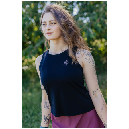 Dámsky top MOOA Merino Lyolite Edelweiss 150
