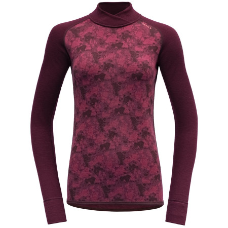 Dámska funkčná mikina Devold Kvitegga Merino 230 C.Neck Wmn
