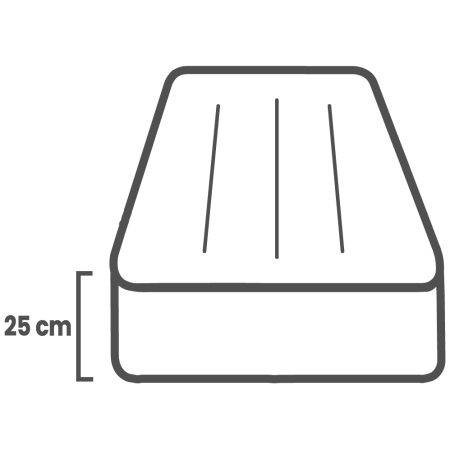 Nafukovací matrac Intex Queen Dura-Beam Classic 64765