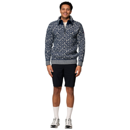 Sveter Devold Svalbard Wool Zip Neck