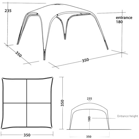Párty stan Outwell Event Lounge L