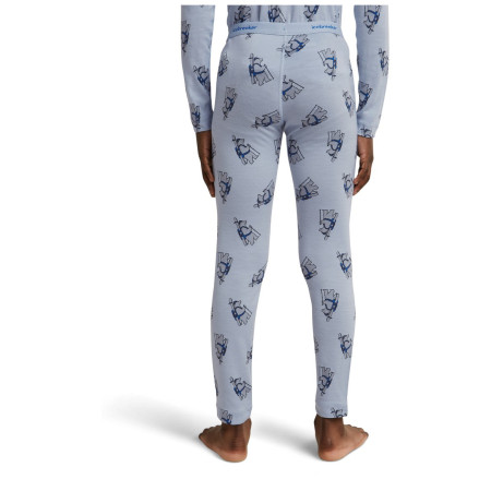 Detské funkčné spodky Icebreaker Kids M 200 Oasis Leggings Bear Tour AOP