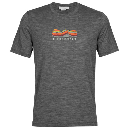 Pánske tričko Icebreaker Tech Lite II SS Tee Mountain Geology