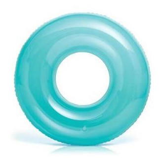 Kruh Intex Transparent Tubes 59260NP tyrkysová aqua