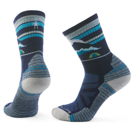 Dámske ponožky Smartwool W Hike Light Cushion Mountain Moon Crew