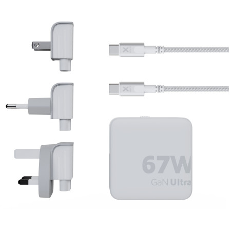 Nabíjačka Xtorm 67W GaN-Ultra Travel Charger + USB-C PD Cable