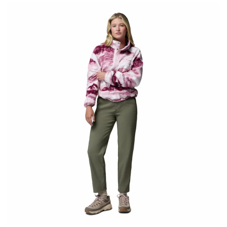 Dámska mikina Columbia Helvetia™ II Printed Cropped Half Snap